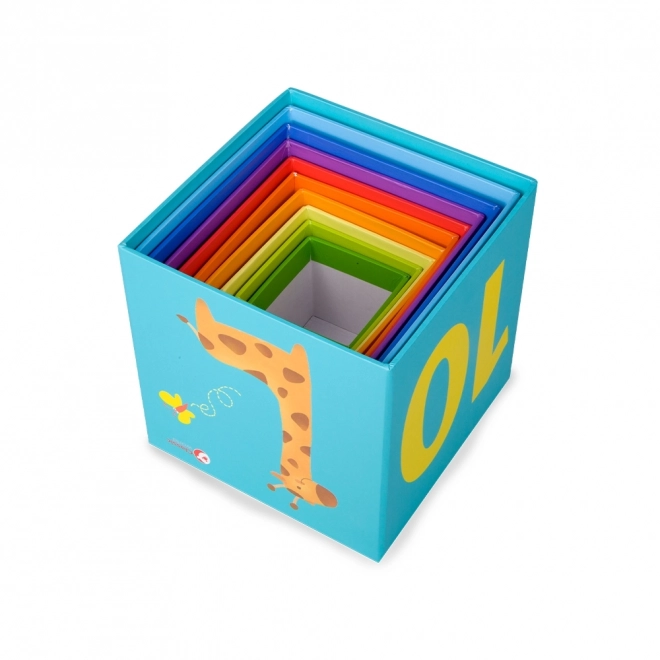 Torre a incastro puzzle scatola dei blocchi da Classic World