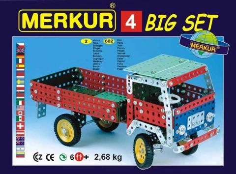 Set di Costruzione Merkur 4 con Modelli Multipli