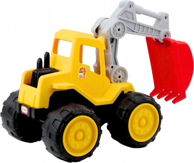 Escavatore giallo per la sabbia per bambini