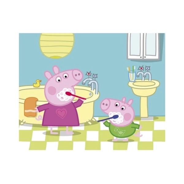 Cubi in Legno Peppa Pig: Giorno Felice
