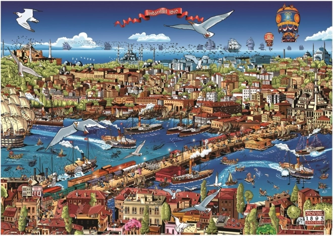 Puzzle Istanbul 1895, 3000 pezzi