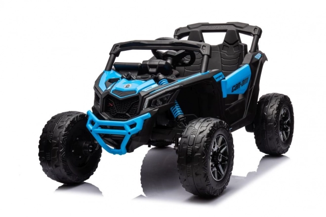 Auto elettrica per bambini Buggy Can-am blu