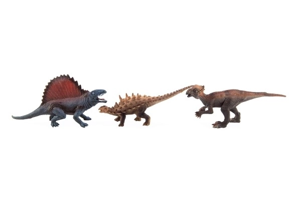 Set di dinosauri in plastica