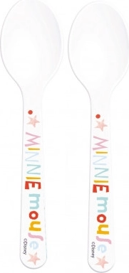 Set di posate per bambini con astuccio Minnie Mouse