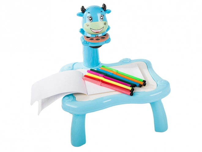 Tavolo da disegno educativo con proiettore per bambini