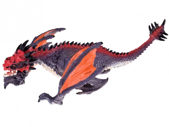 Figura di Drago Grigio-Arancione 21 cm