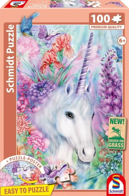 Puzzle Bellezza dell'unicorno 100 pezzi