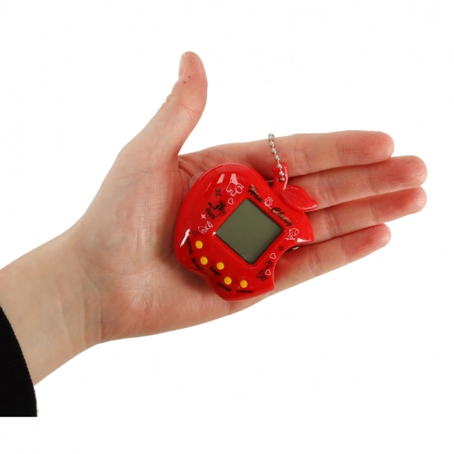 Tamagotchi gioco elettronico per bambini rosso mela