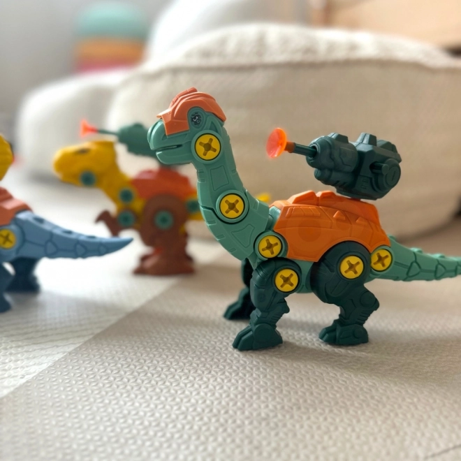 Set costruttivo di dinosauri da assemblare Woopie