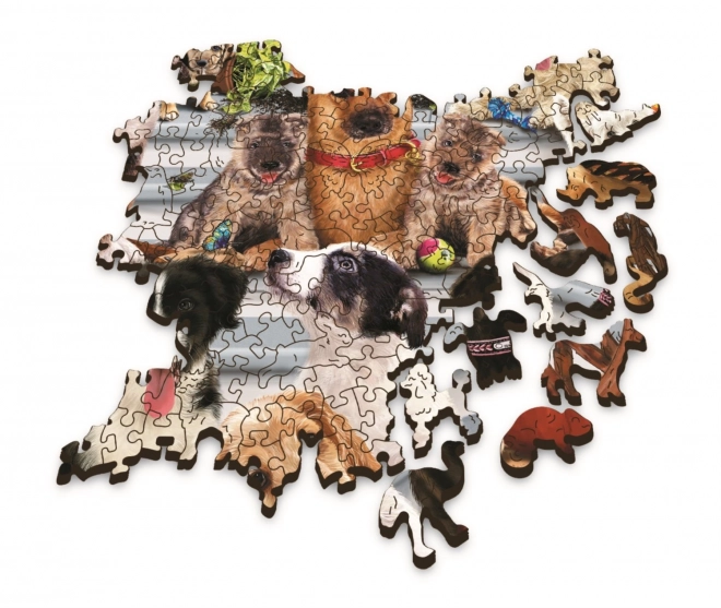 Puzzle Trefl Amicizia Canina in Legno 1000 Pezzi