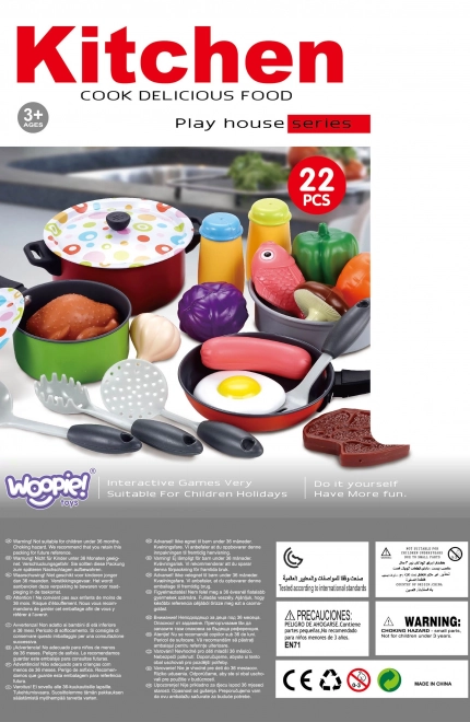 Set cucinare XXL per bambini Woopie