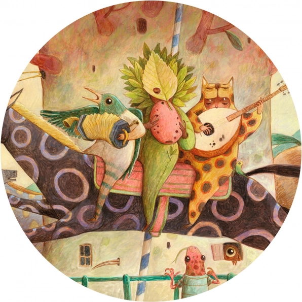 Puzzle panoramico DJECO Wonderful Ride 100 pezzi
