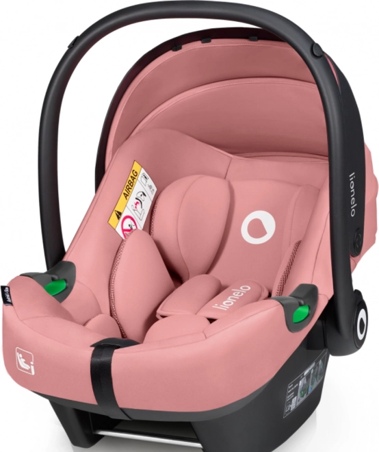 Seggiolino auto per bambini LIONELO Astrid i-Size rosa