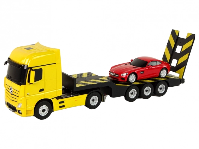 Camioncino R/C Mercedes-Benz Giallo e Rosso