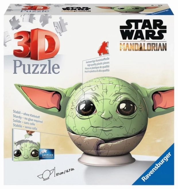 Puzzle a sfera Star Wars: Baby Yoda