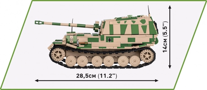 Modello in mattoncini Sd.Kfz. 184 Ferdinand