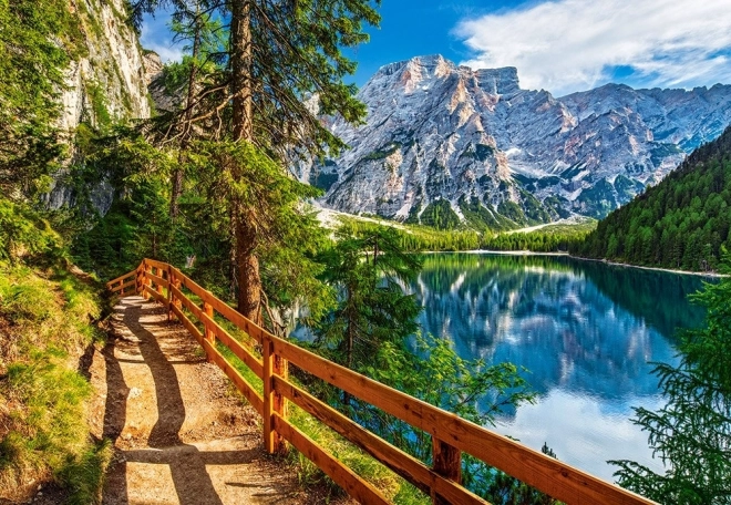 Puzzle Lago di Braies 1000 pezzi