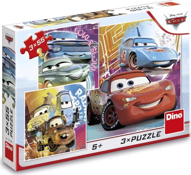 Puzzle Cars Amici 3x55 Pezzi