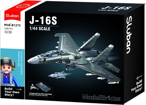 Sluban Modello Caccia J-16