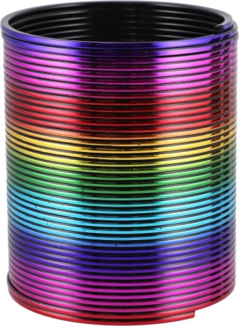 Spirale di plastica colorata 8,5 cm