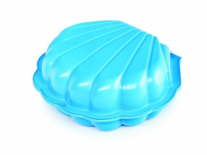 Box sabbia MAXI conchiglia con coperchio blu