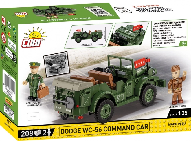 Auto di Comando Dodge WC-56 in Mattoncini