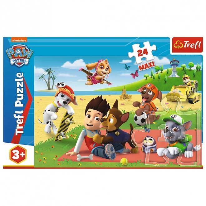 Puzzle Maxi Gioco sul Tappeto PAW Patrol