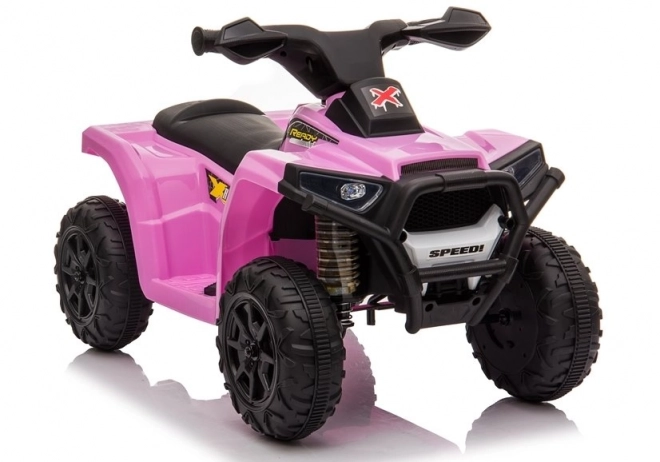 Quad a batteria rosa