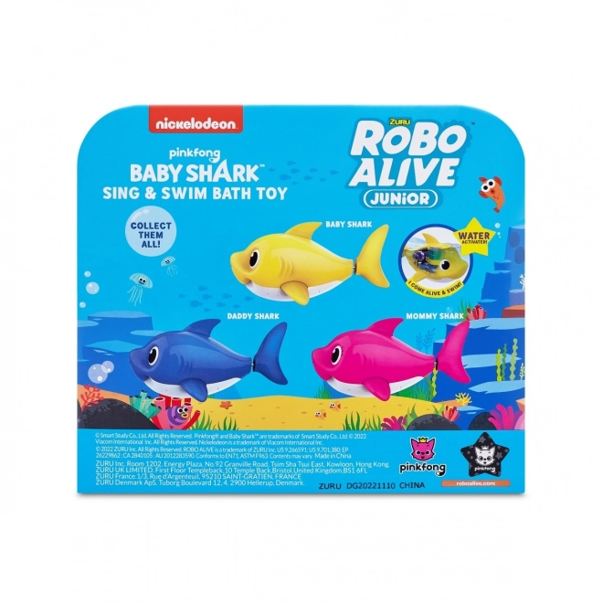 Squalo Robotico Galleggiante Blu