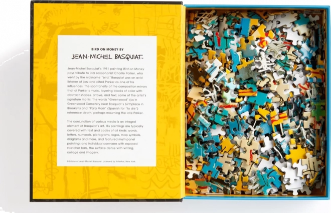 Puzzle Basquiat: Uccello ricco 500 pezzi