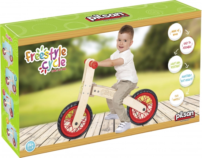 Bicicletta di Equilibrio Pilsan Freestyle Rossa