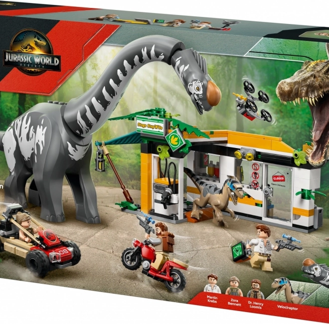LEGO Jurassic World All'inseguimento del titanosauro e del raptor