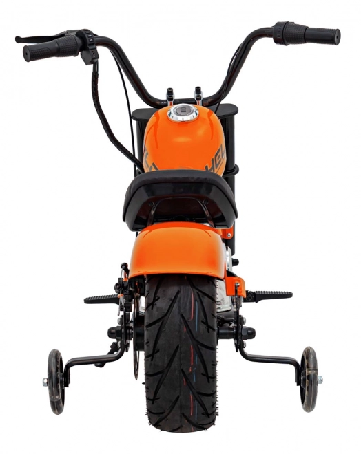 Motocicletta Chopper Guerriero Arancione