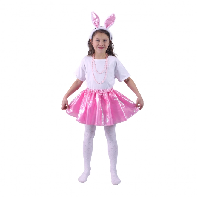 Costume da coniglietto con gonna tutu per bambina