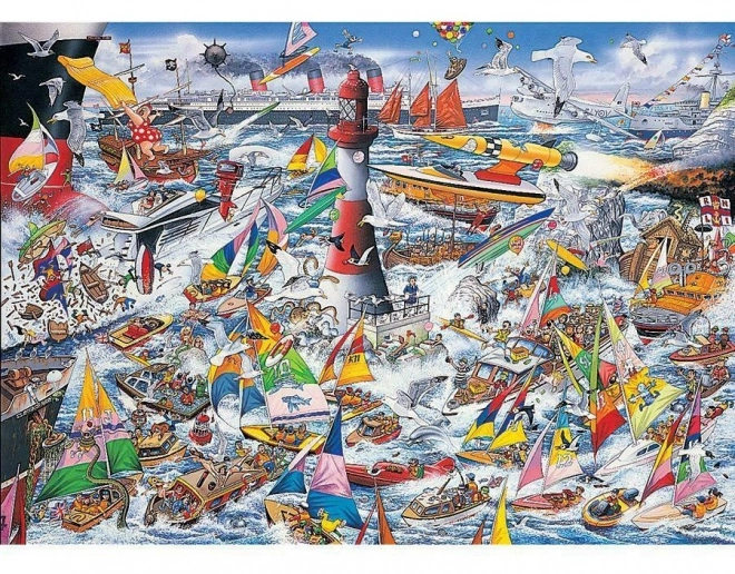 Puzzle Amo le Navi 1000 Pezzi