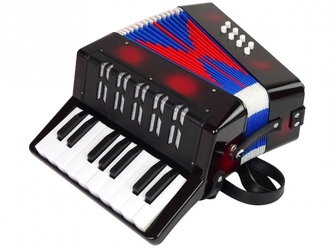 Accordeon musicale per bambini nero