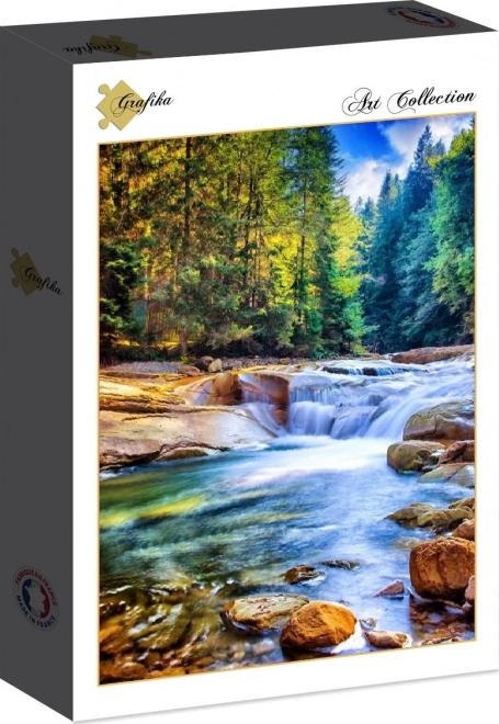 Puzzle cascata nel bosco 2000 pezzi