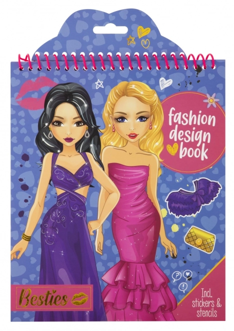Libro di moda del designer Besties