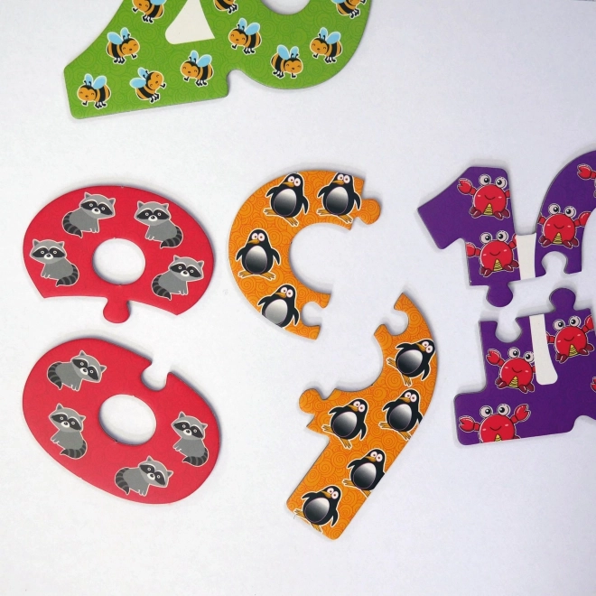 Puzzle per bambini - Numeri