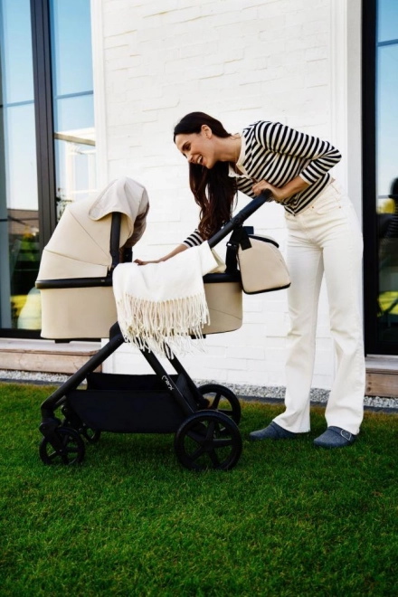 Passeggino combinato 2 in 1 MoMi Giselle beige 2024