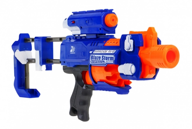 Fucile per bambini Blaze Storm con mirino laser e 20 proiettili in schiuma