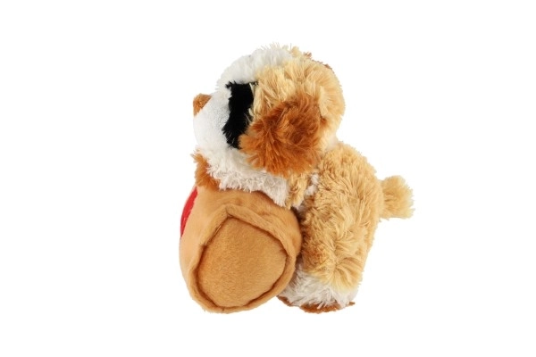 Cane di peluche morbido