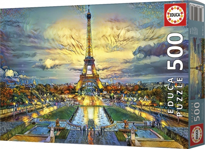 Puzzle Torre Eiffel 500 pezzi