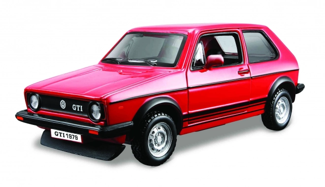 Replica auto VW Golf Mk1 GTI rossa di Bburago 1:32