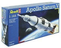 Modello in plastica Apollp Saturno V