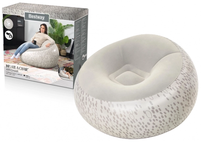 Poltrona gonfiabile Bestway grigia