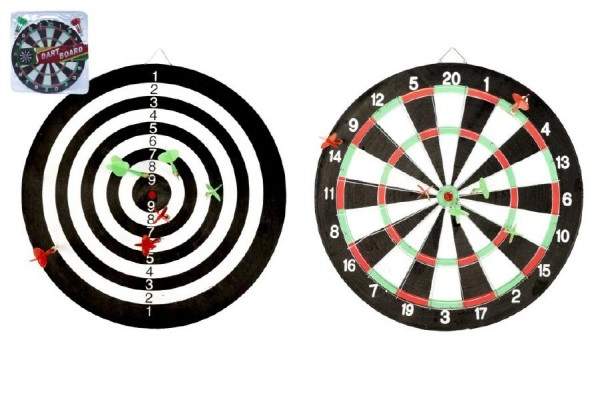 Bersaglio double-face per il doppio del divertimento