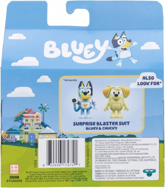 Figura Bluey Personaggi Fiabeschi 2-pack