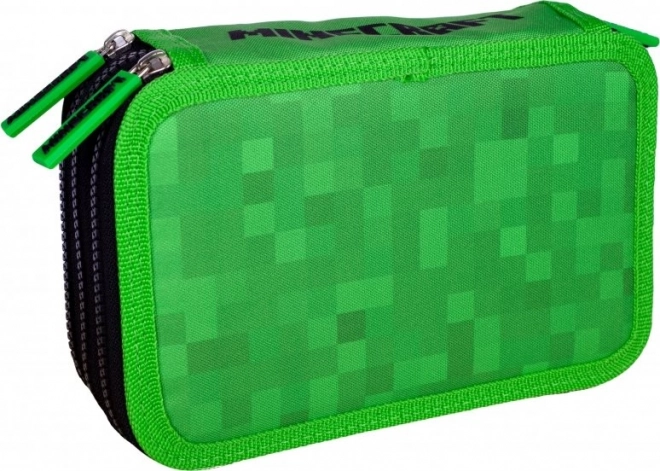 Astuccio scolastico Minecraft Alex e Steve a tre piani