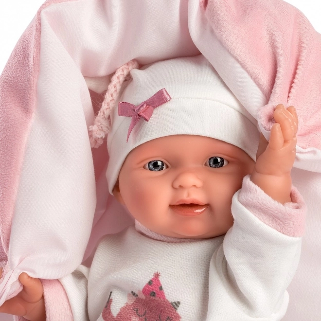 Llorens bambola neonato realistica - corpo in vinile - 26 cm